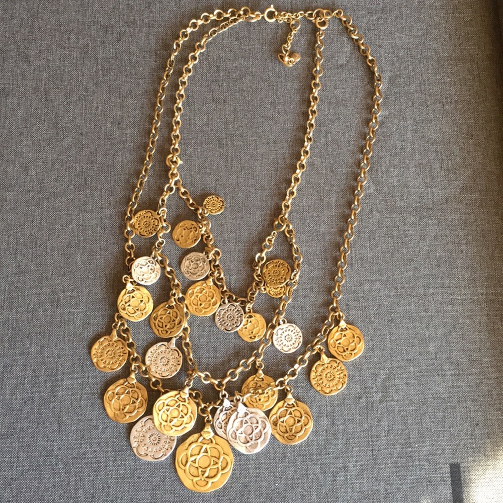 Tile Coin Necklace